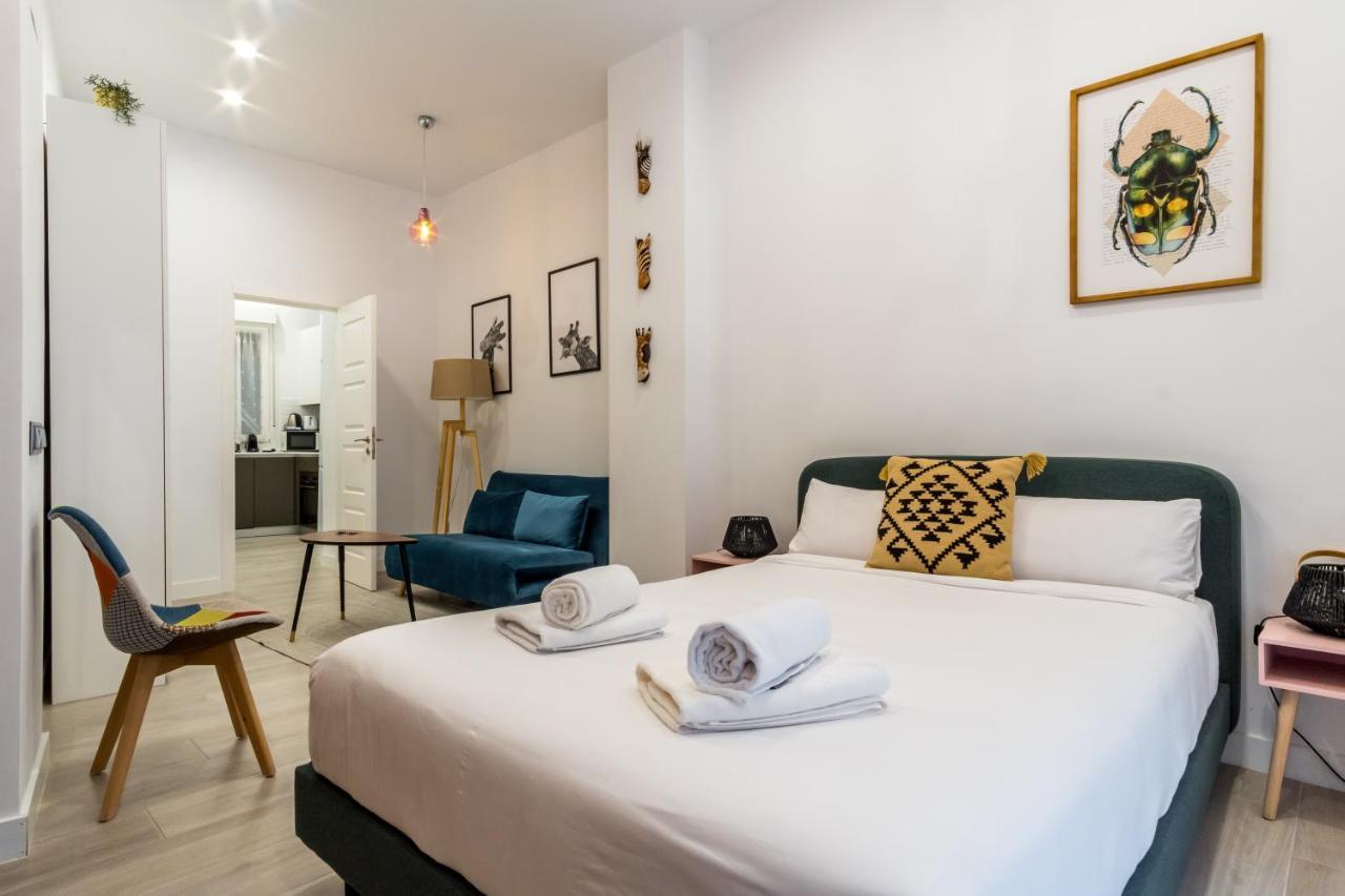 2 Habitaciones 2 Banos- Moderno Y Acogedor - Imperial Madrid Bagian luar foto